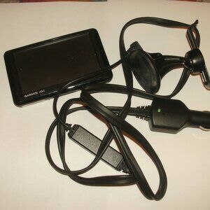 Garmin Nuvi 1390 GPS Directions Unit With Power cord Car Attachment & Holder